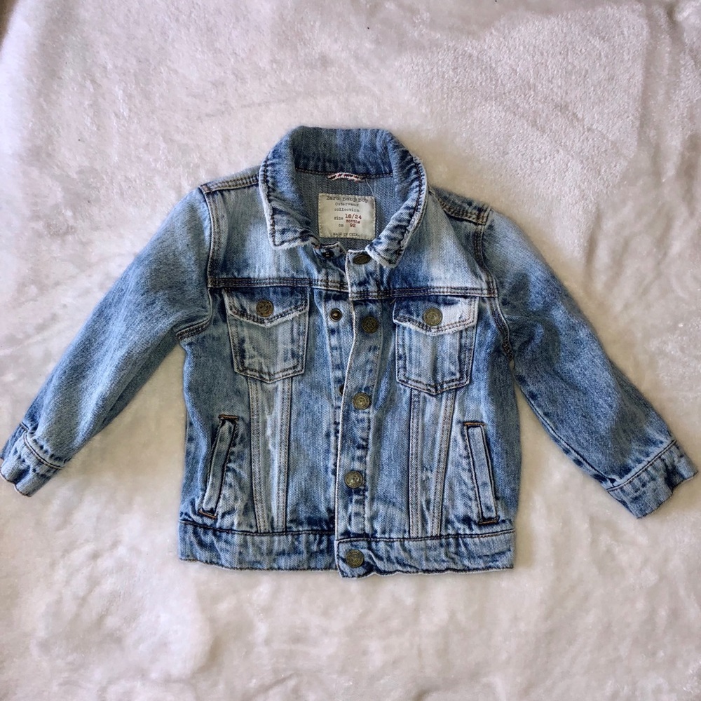 Toddler jean jacket